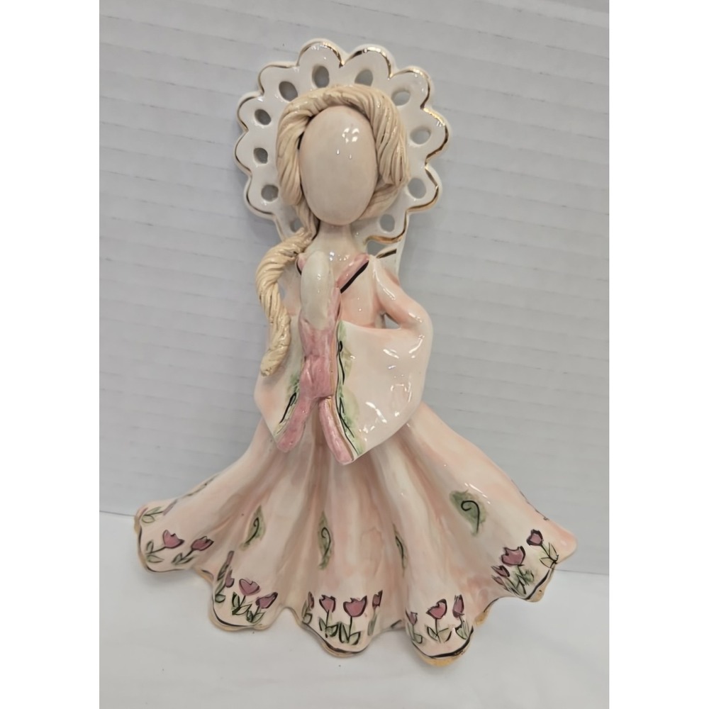 Blue Sky Clayworks 2002 Spring Sunshine 6" Angel Wall Plaque - *See Pictures*